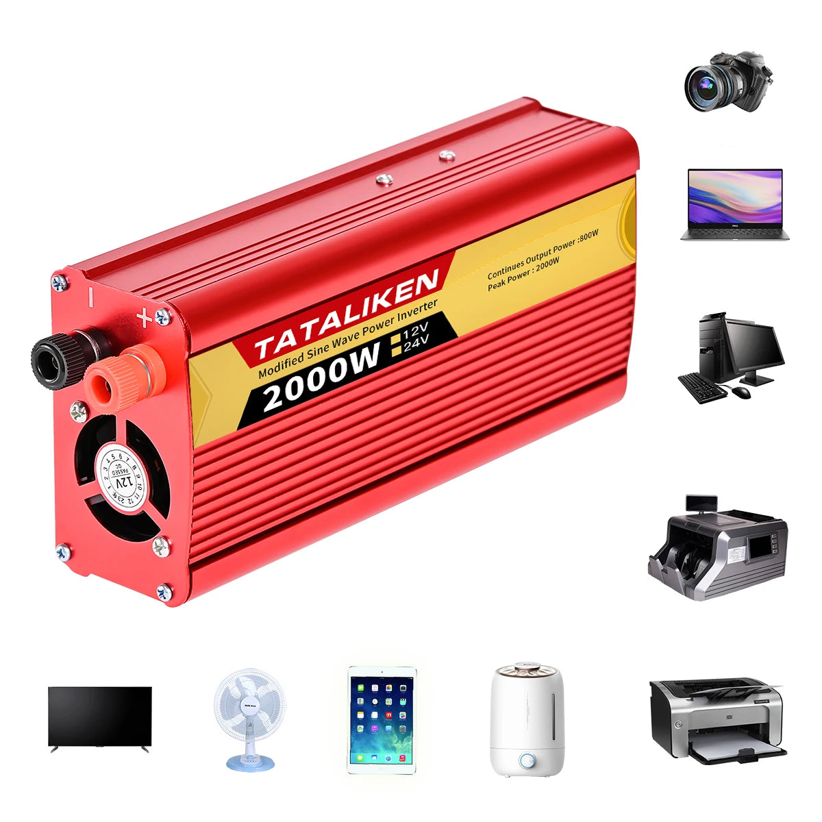 600W 1500W 2000W  Power Inverter