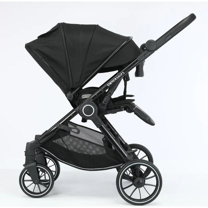 Four Wheels Cart Sit or Lie Down Lightweight Baby Stroller