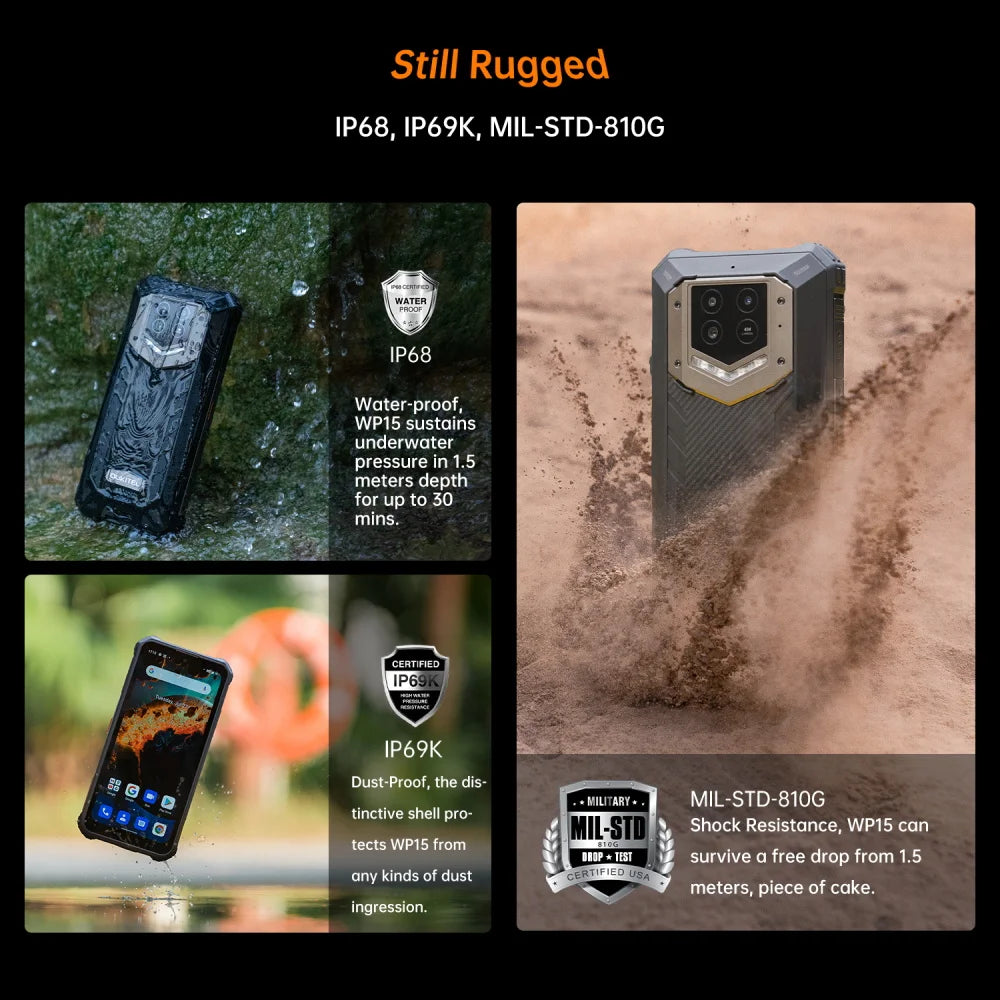 WP15 Rugged Smartphone