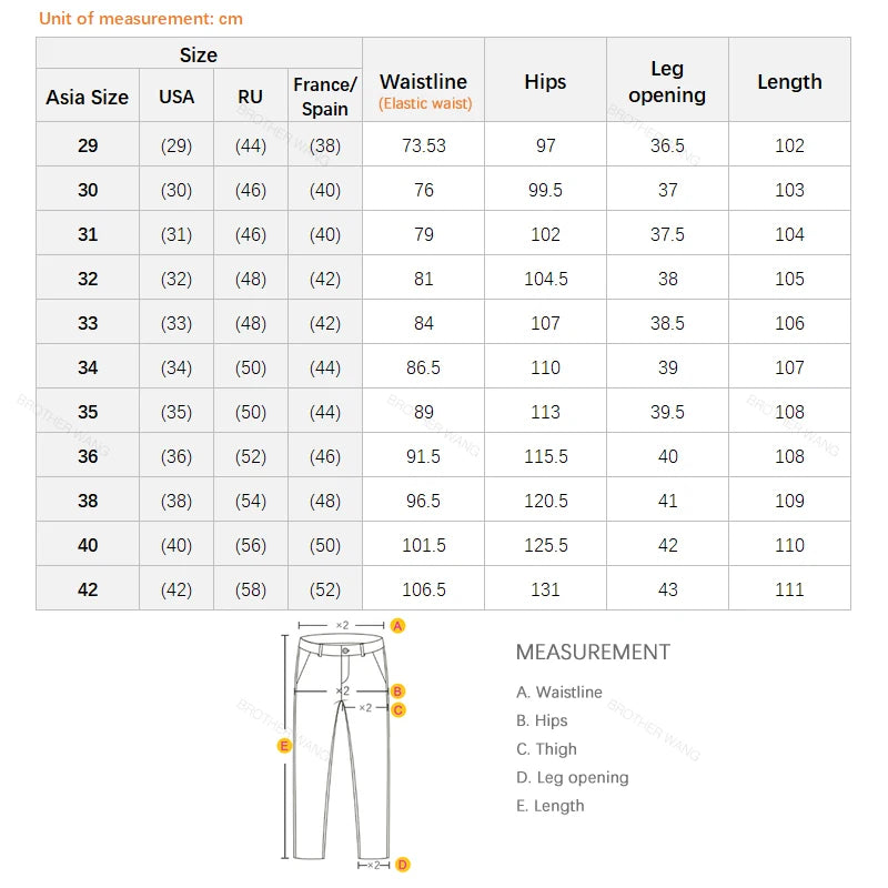 Men's Summer Loose Straight Elastic  Pant