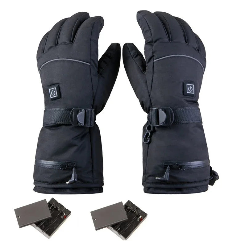 Heated Gloves with Battery Case