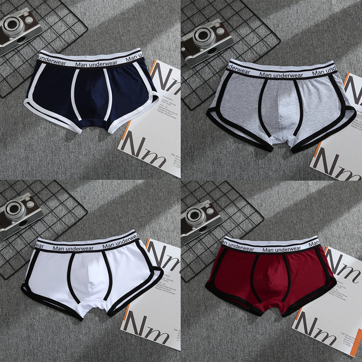 Men's Cotton Boxer Shorts