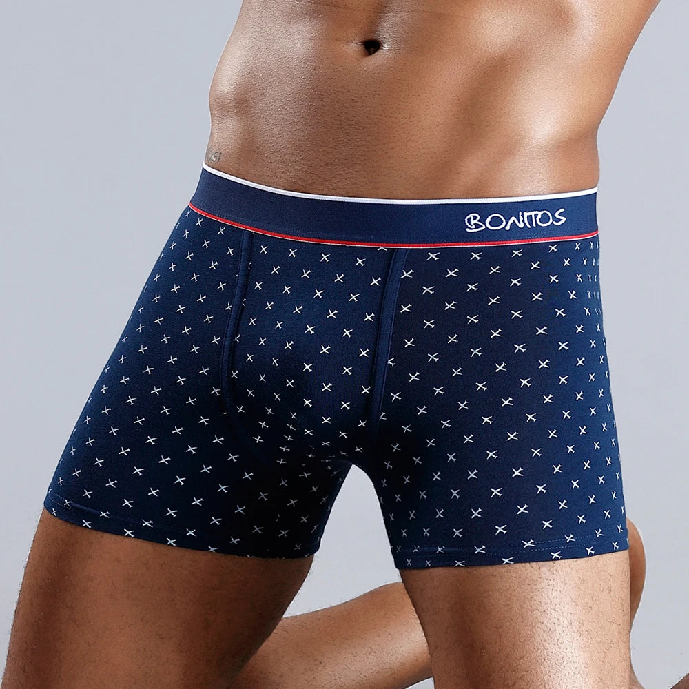 Cotton Print Boxer Shorts for Men