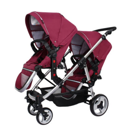 Foldable Twin Stroller