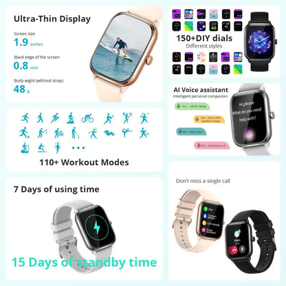 C61  Full Screen Smartwatch