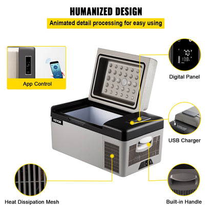 Portable 20L Car Refrigerator Freezer