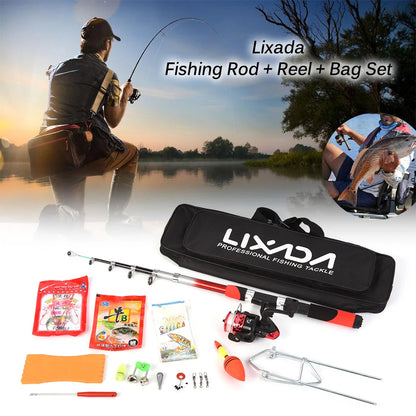 Fishing Rod Reel Combo Full Kit