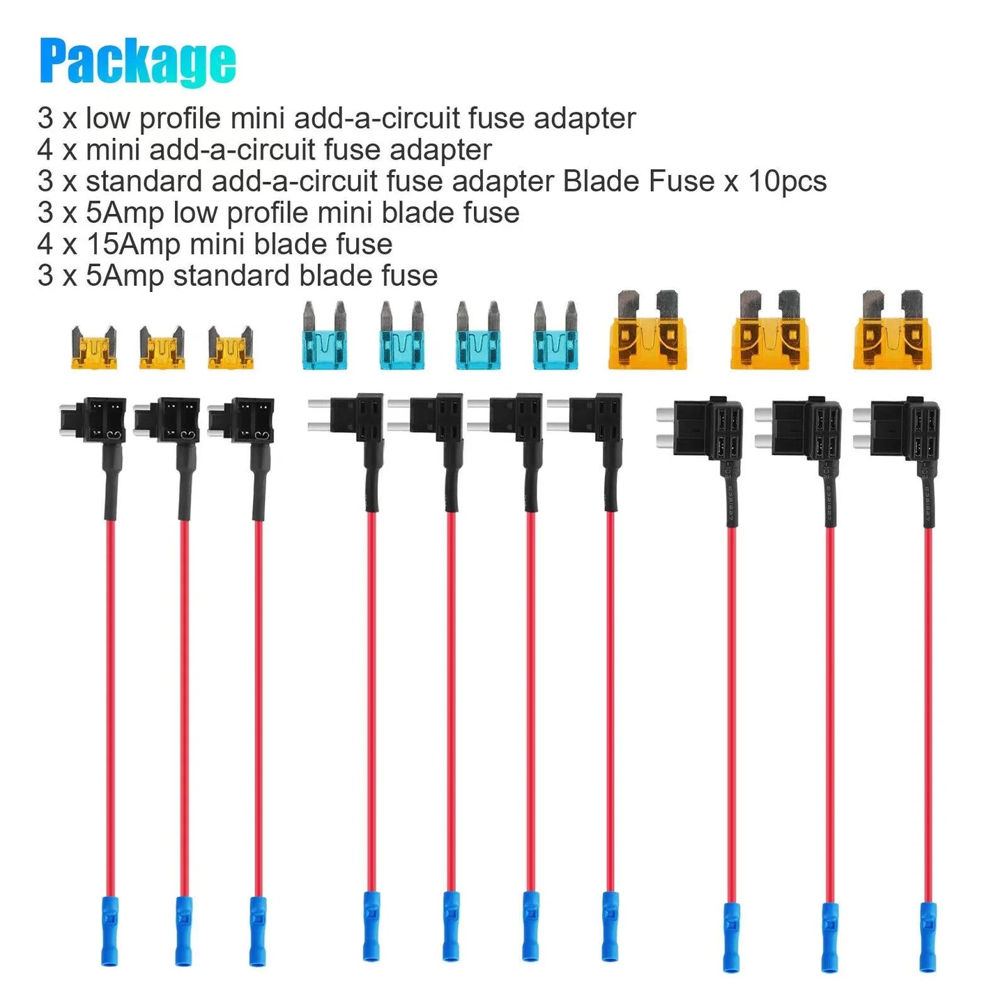 12V Car Circuit Fuse Adapter