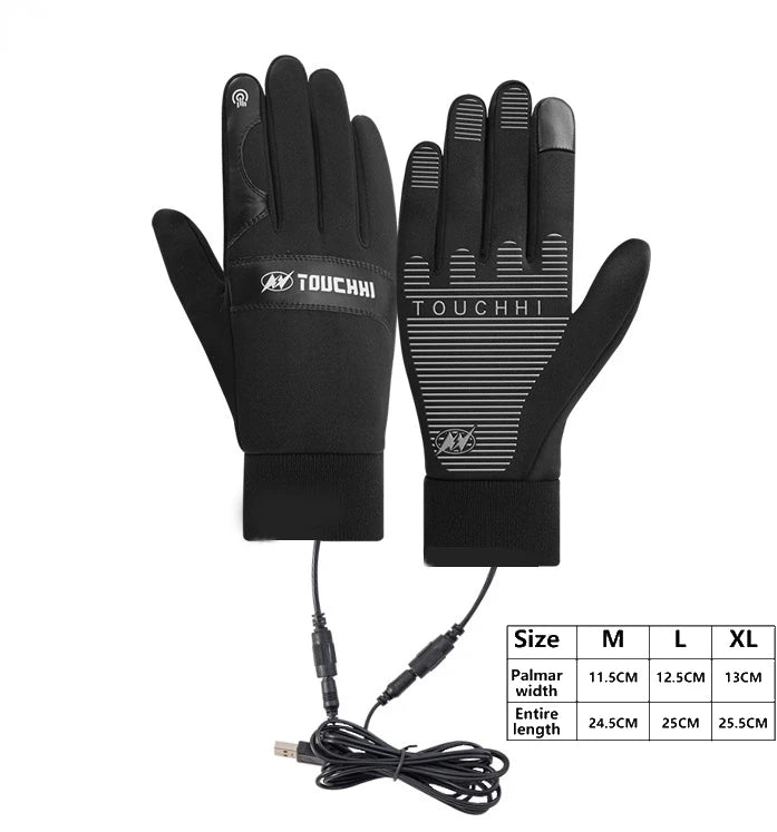 USB Heated Waterproof Gloves