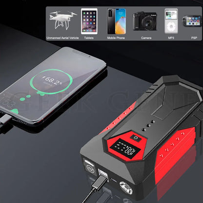 1200A Car Jump Starter 18000mAh Power Bank