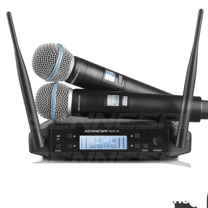 GLD-24 B58 Professional Dual Wireless Microphone
