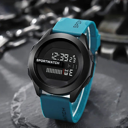 Man Digital Sport Watch