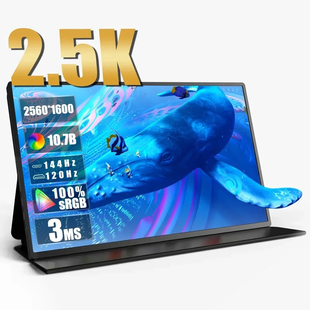 16 Inch 2.5K 144Hz Portable Monitor