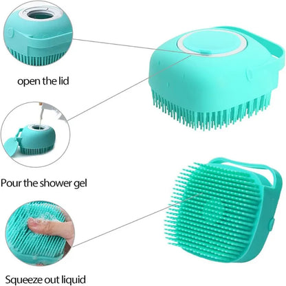 Pet Soft Silicone Bathing Brush