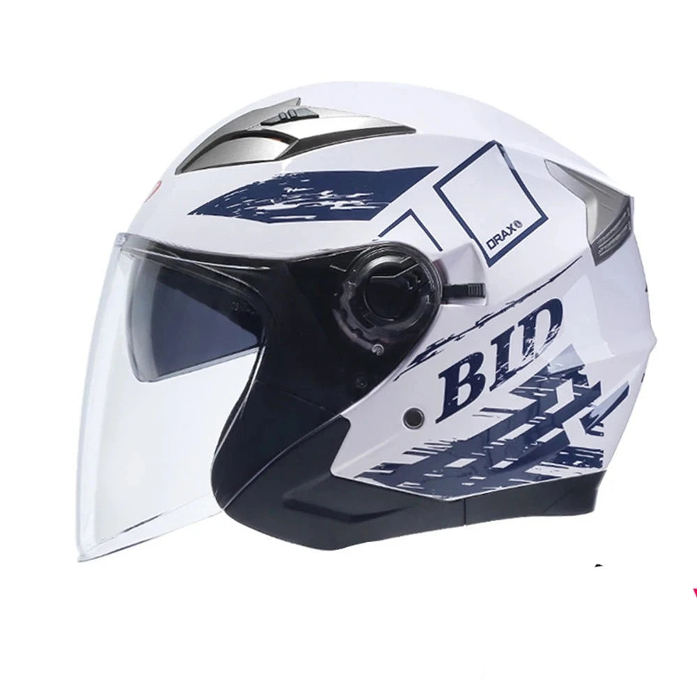 DOT Half Face Motorcycle Helmet