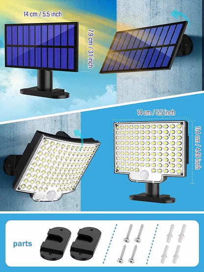 106LED Outdoor Solar Light