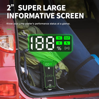 2500A Jump Starter Portable Charger Car Booster