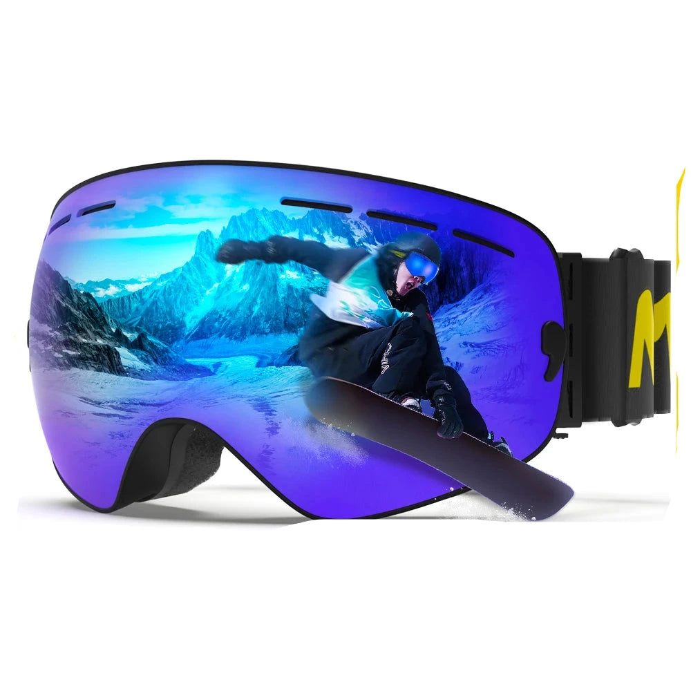 Pro 100% UV400 Protection Ski Goggles