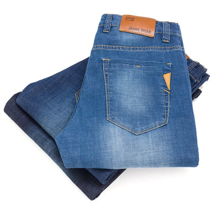 Men Business Classic Style Jeans
