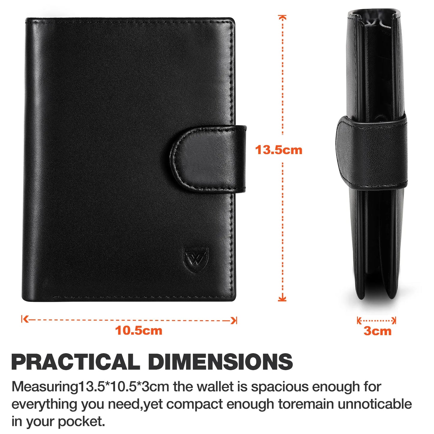 Men RFID Card Holder Wallet