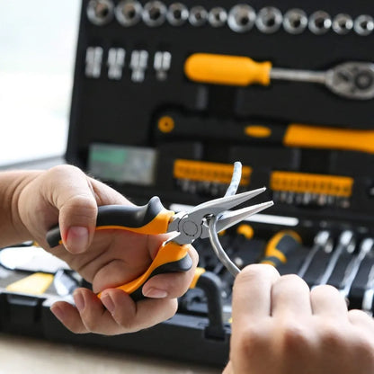 128 Piece General Household Hand Tool Kit