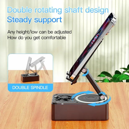 Bluetooth Speaker Cell Phone Holder Stand