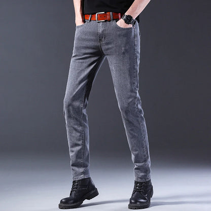 Men Fashion Casual Denim Trousers