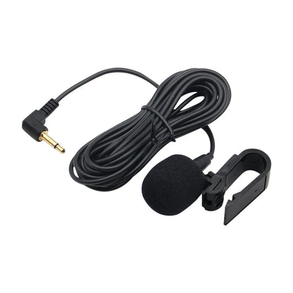 3.5mm Clip Jack Plug Car Audio Microphone