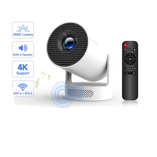 HY300 Pro+ 4K Android 11 Portable Projector