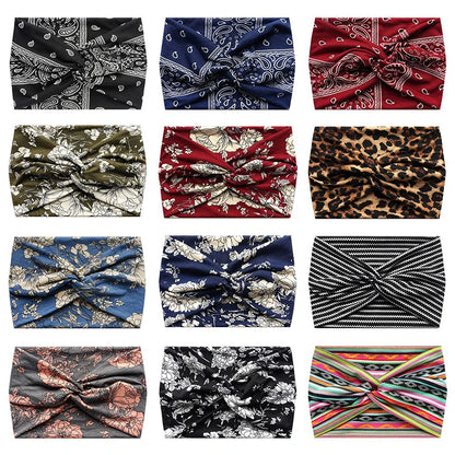 Twisted Wide Headbands for Women