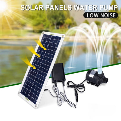 100W 800L/H Solar Panel With Controller DC 12V Water Pump