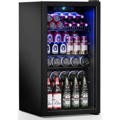 Freestanding Mini Fridge Cooler