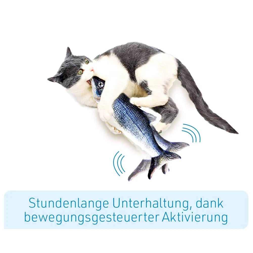 Electric Floppy Fish Cat Toy