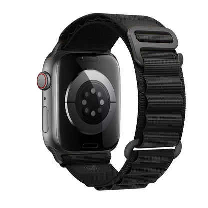 Straps for Apple watch Ultra 3 band 49mm 45mm 46mm 42mm 44mm 41 40mm Nylon Alpine bracelet correa iwatch Series 11 10 9 8 7 6 SE