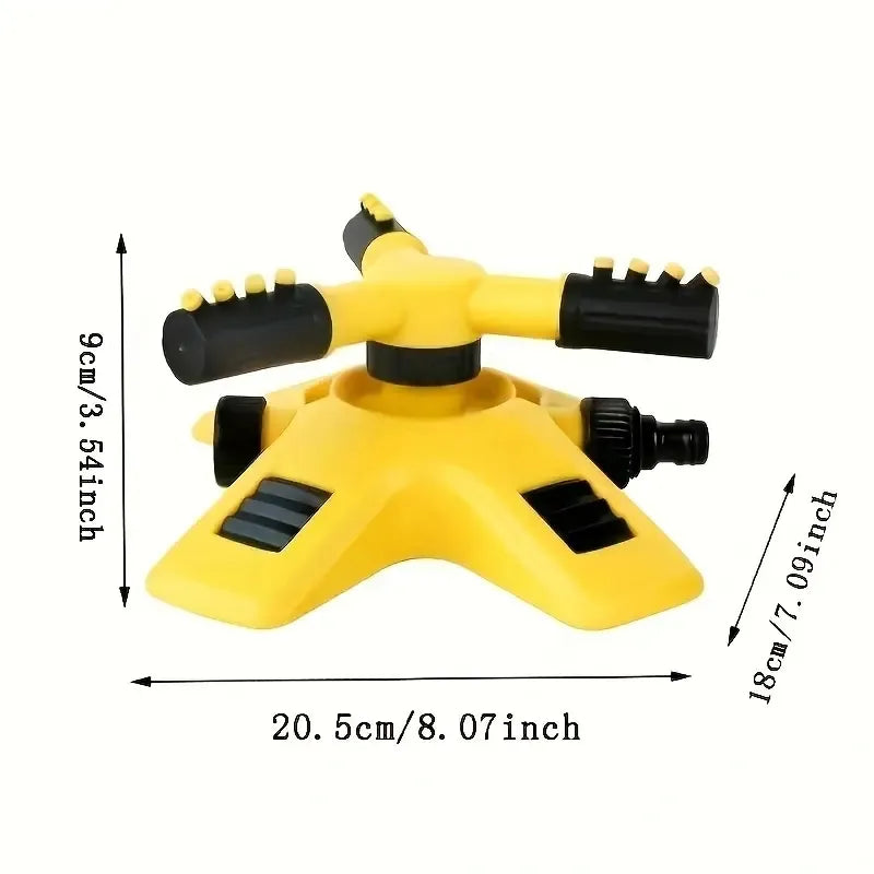 360° Rotating Garden Plastic Sprinkler