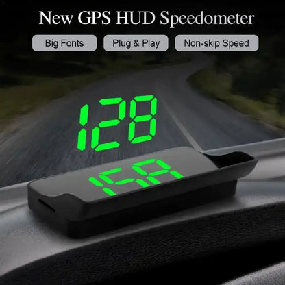 Car Head Up HD Display GPS Speedometer