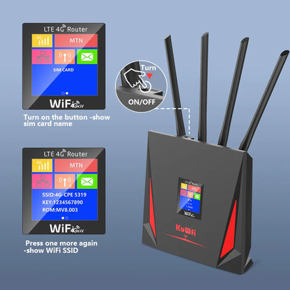 150Mbps Unlocked 4G LTE Router