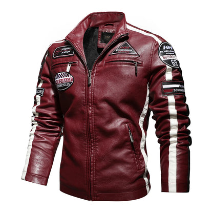 Mens Vintage Motorcycle Jacket