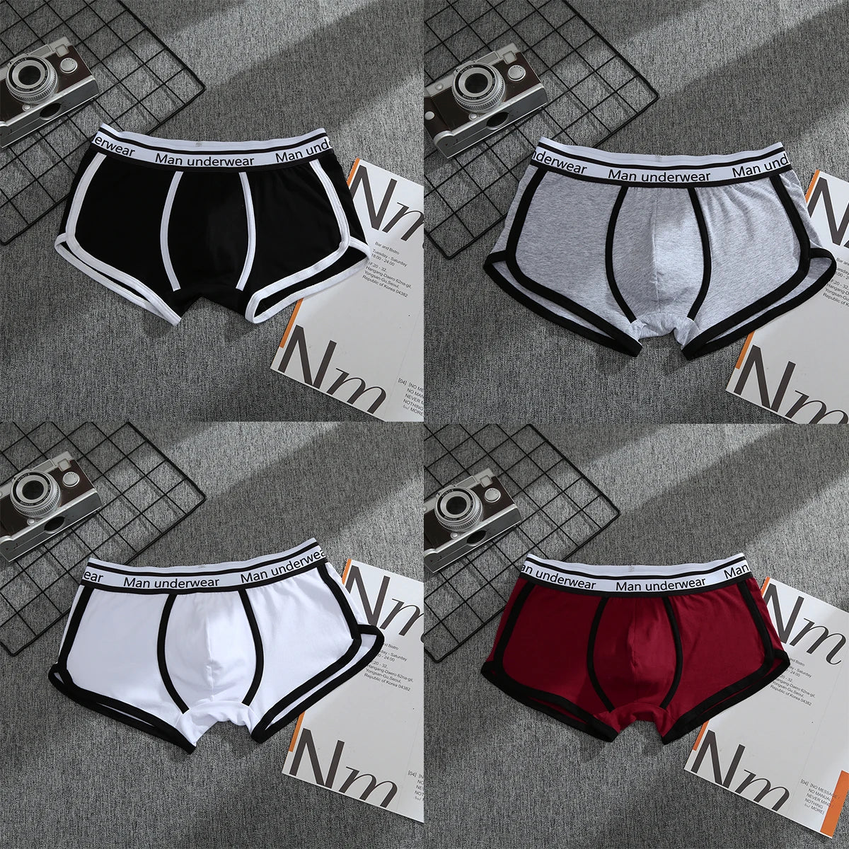 Men's Cotton Boxer Shorts