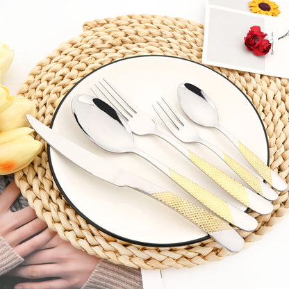 Luxury Cutlery Silverware Set