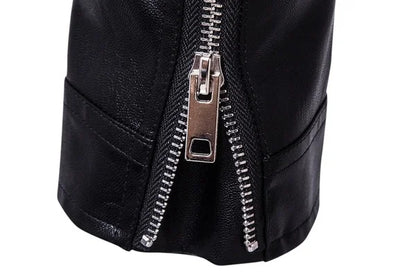 Men Fashion Motorcycle Leather Jacket