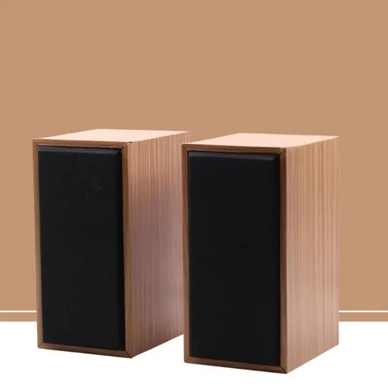 Wooden Bookshelf Speakers