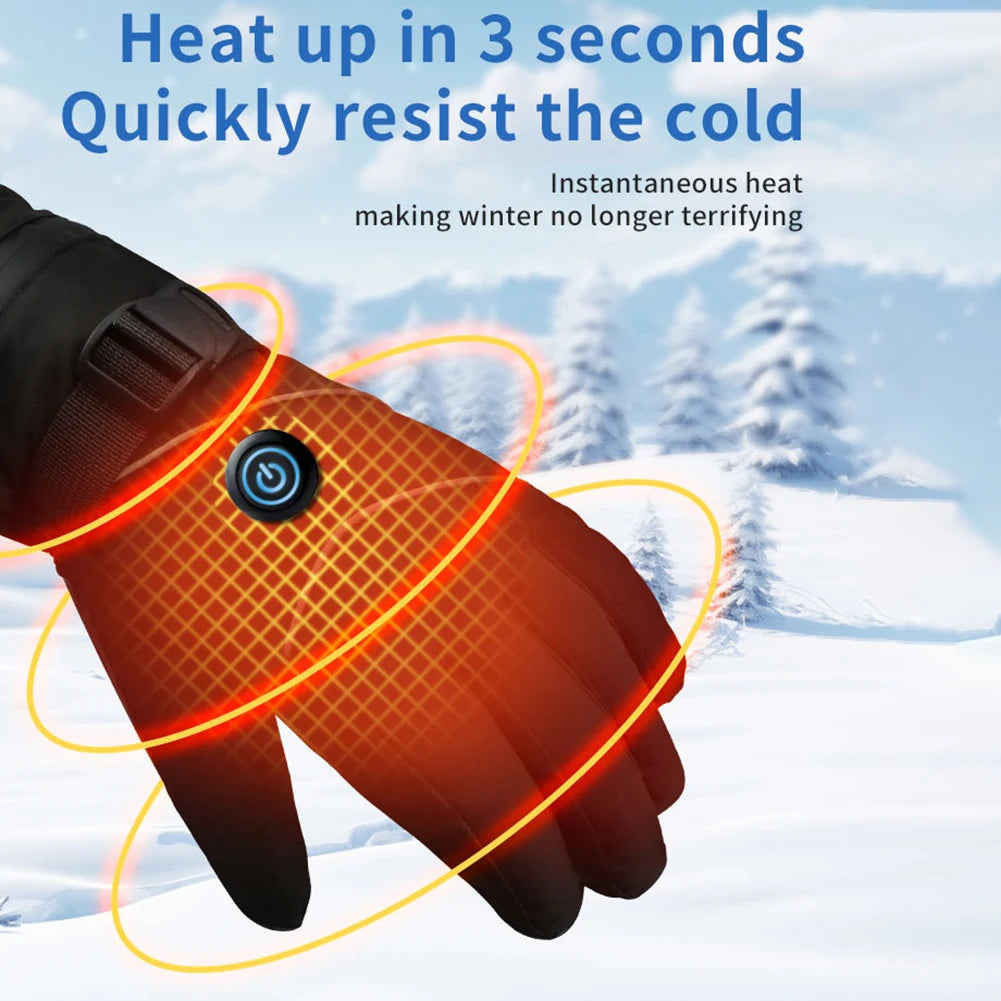 Heated Rechargeable Winter Gloves