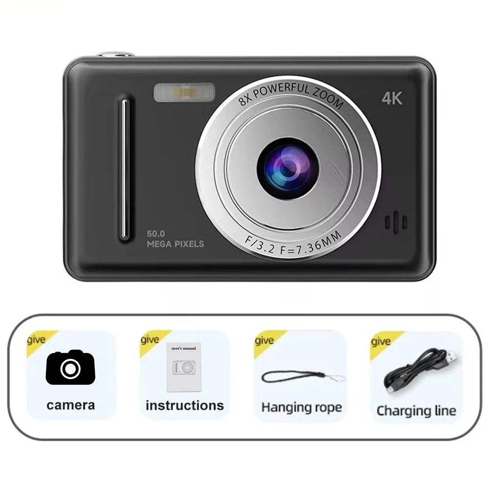 4K 50MP HD Digital Camera