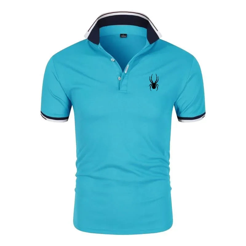 Men's Lapel Anti-pillin Polo Shirt