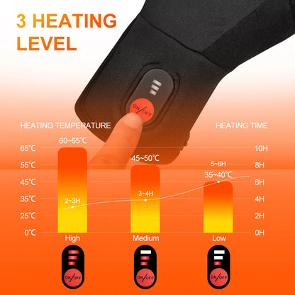 Heated Rechargeable Motorcycle Gloves