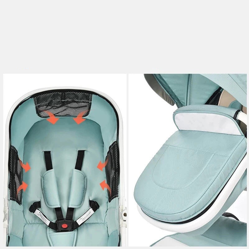 2 in 1 Baby stroller