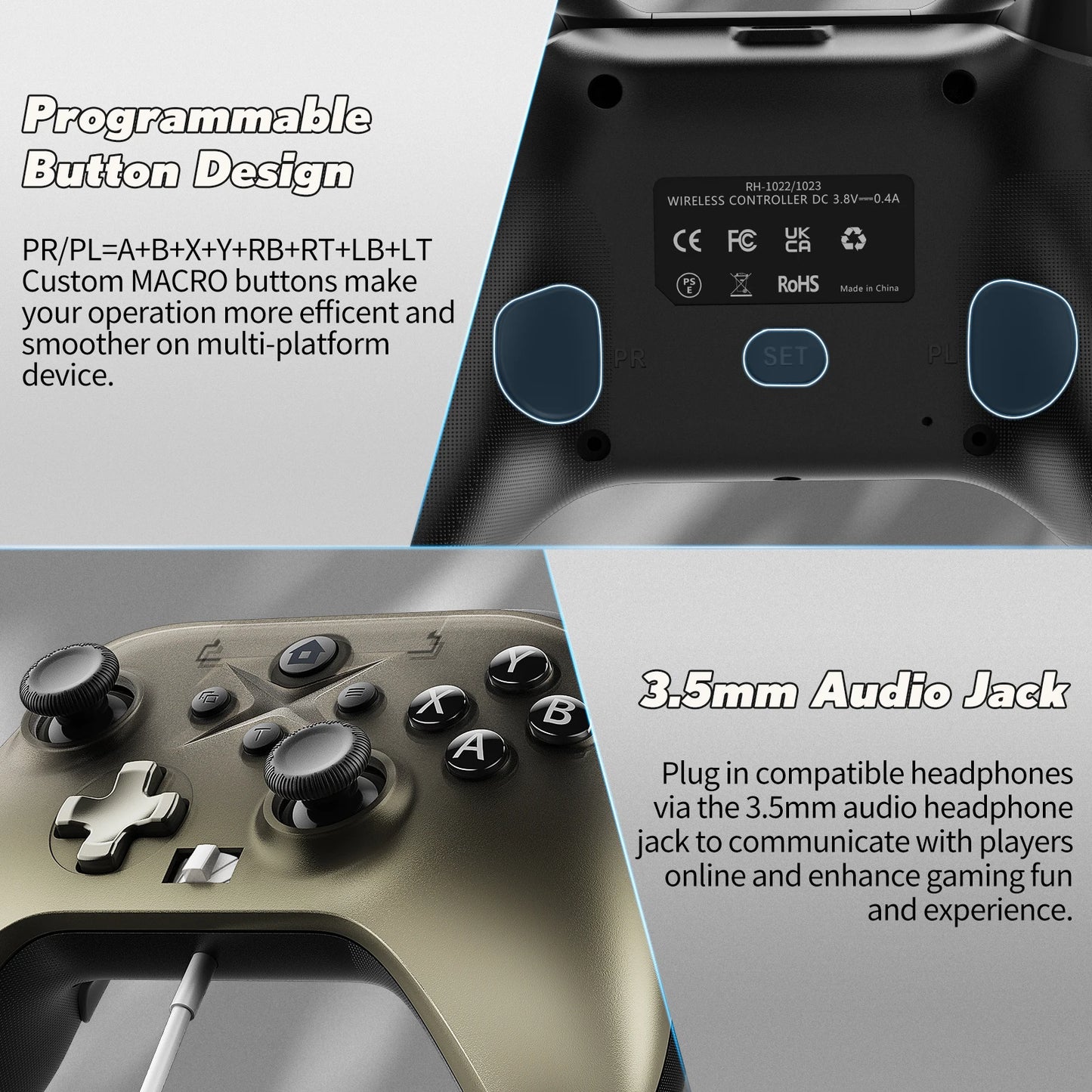 Wireless Gamepad for Xbox One Controller