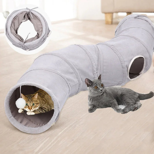 Cat Tunnels for Indoor Cats Collapsible Toys