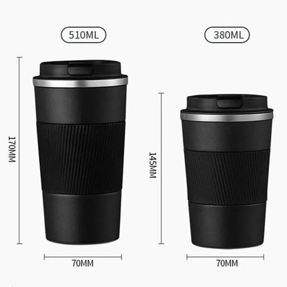 380ml/510ml Double Stainless Steel 304 Coffee Thermos